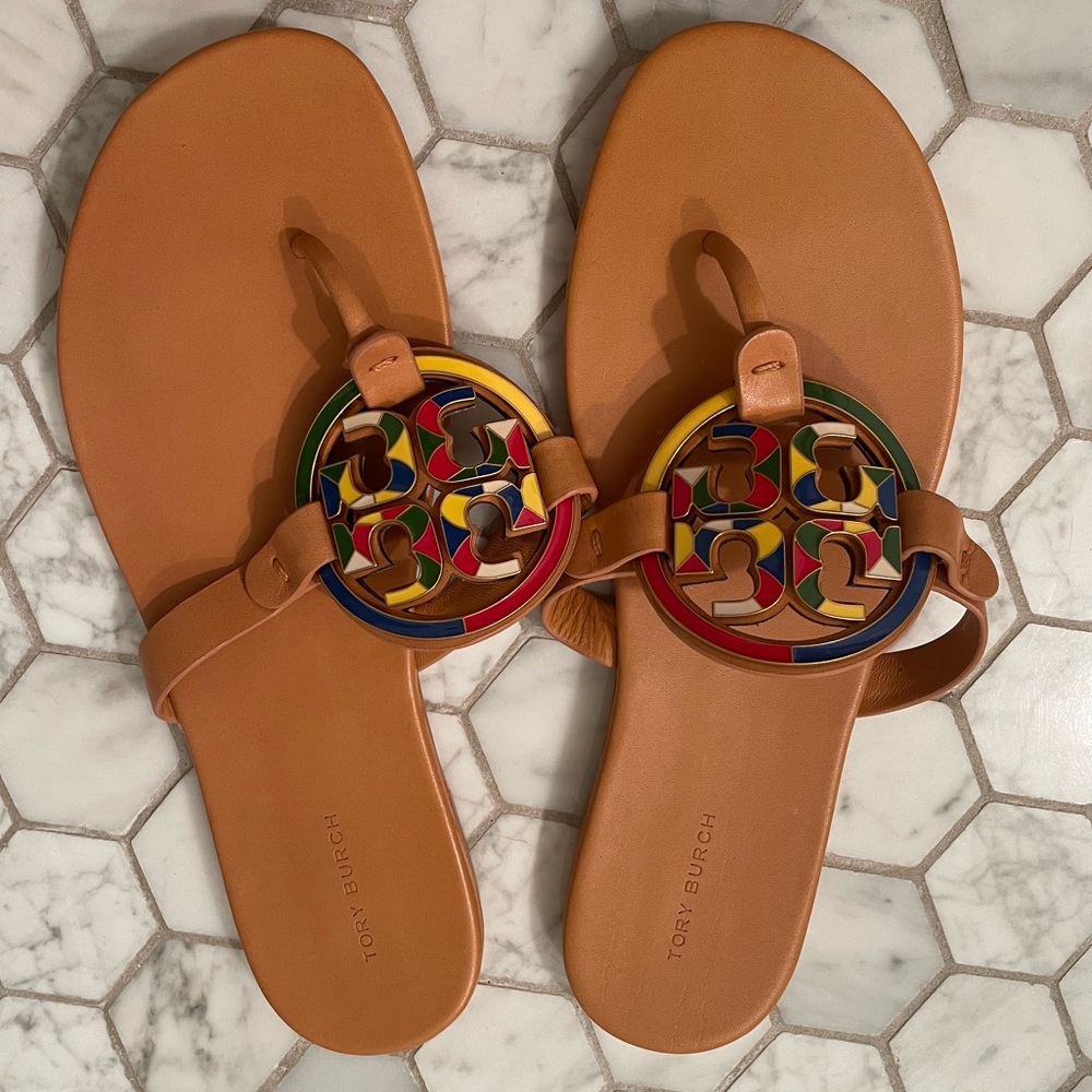Tory Burch Miller Sandal No box.